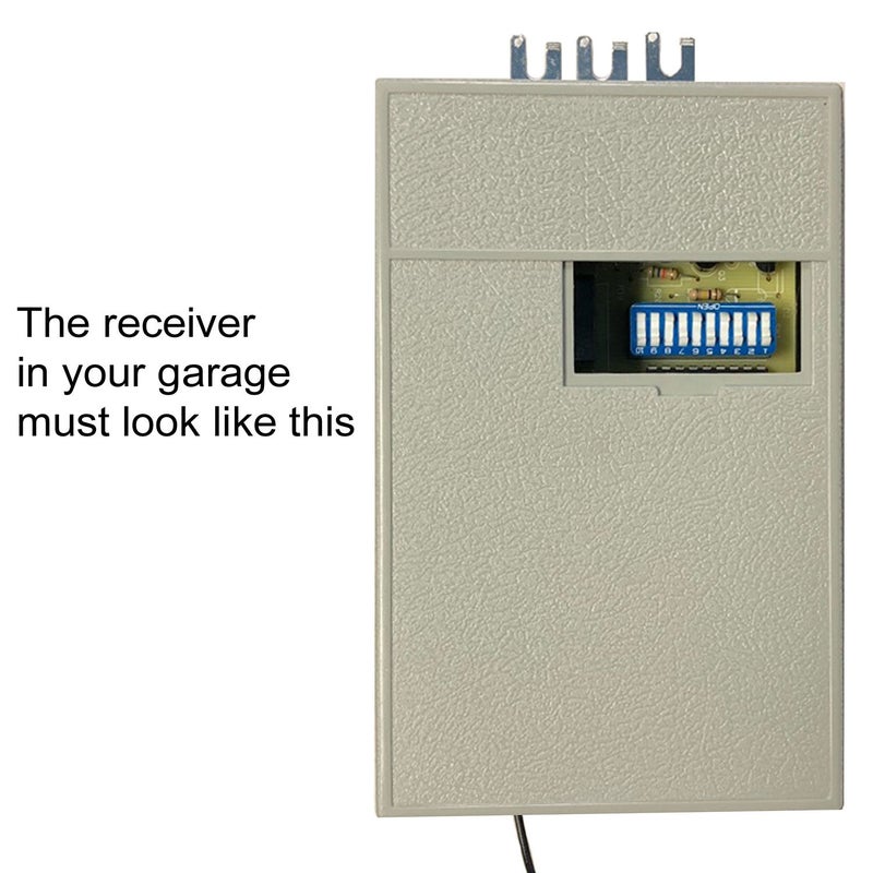 TCK TECH 2 Replacement for Multicode Linear 3089 Garage Door Remote Gate Opener (308911, MCS308911 300mhz) - Image 4
